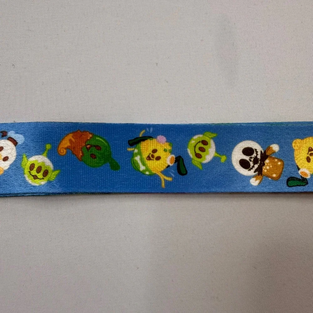 Disney Munchlings Lanyard Reversible Unisex OS Blue NEW Pin Trading Sweet Treats
